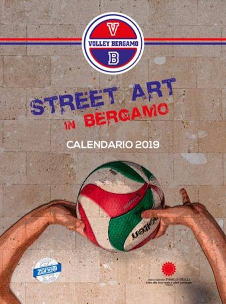 La copertina del calendario di Bergamo
